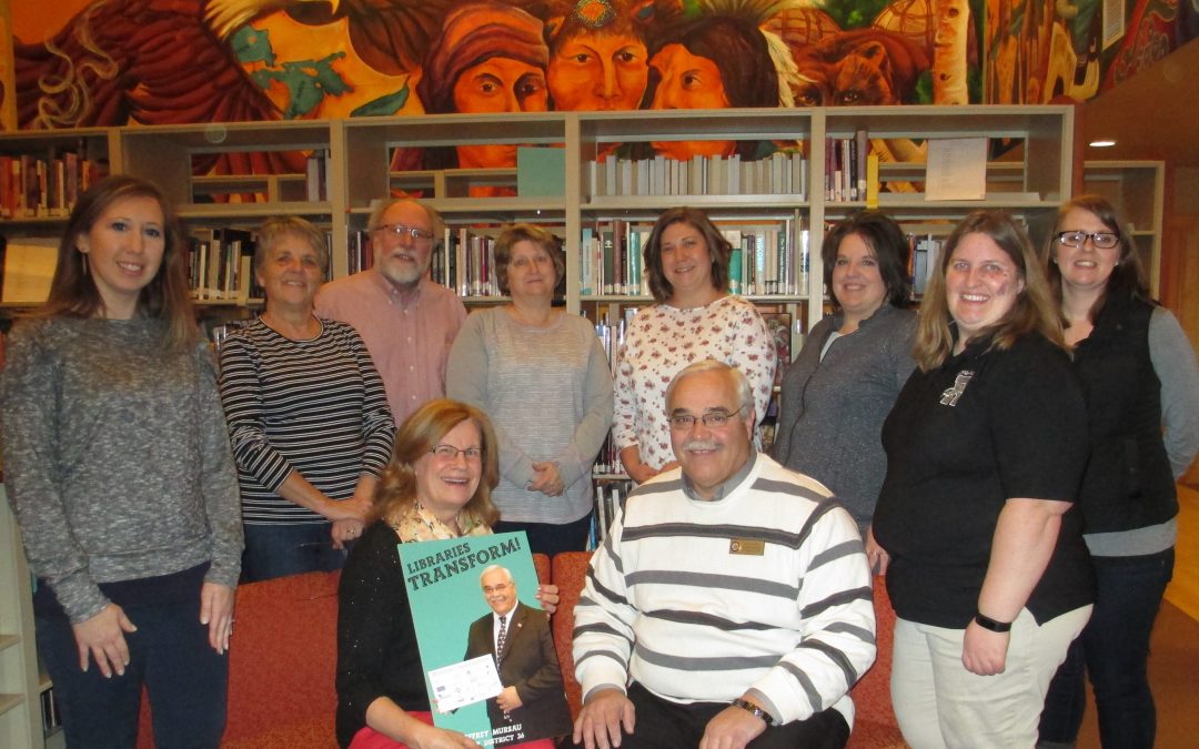 Rep. Mursau Thanked by Forest County Library Board