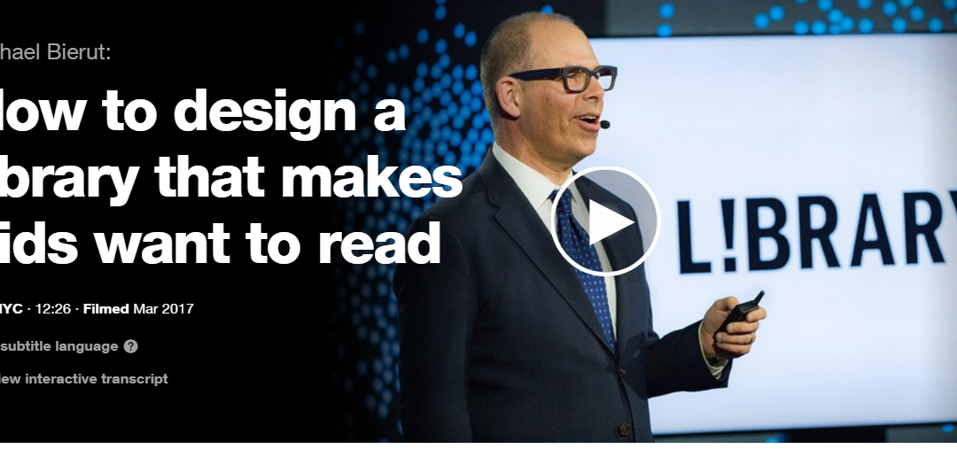 Michael Bierut TedTalk NYC How to design a library March 2017