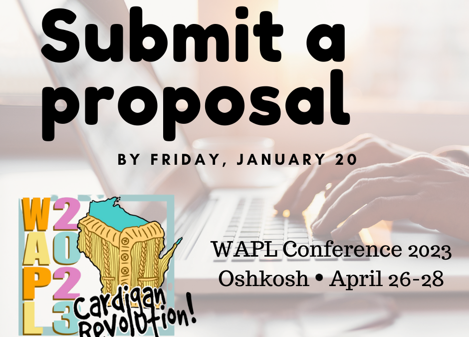 Submit a Session for the WAPL Conference