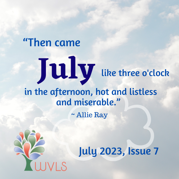 WVLS July Newsletter