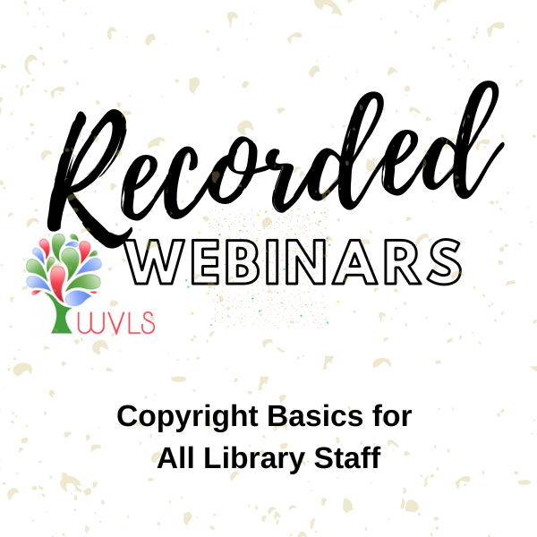 New Recorded Webinar on Copyright