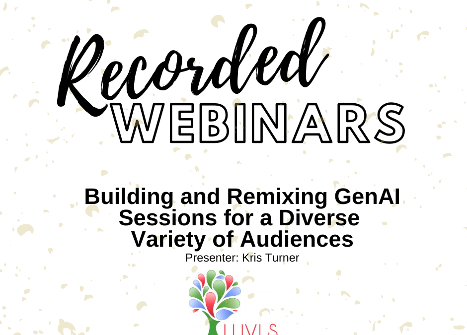 New Recorded Webinar
